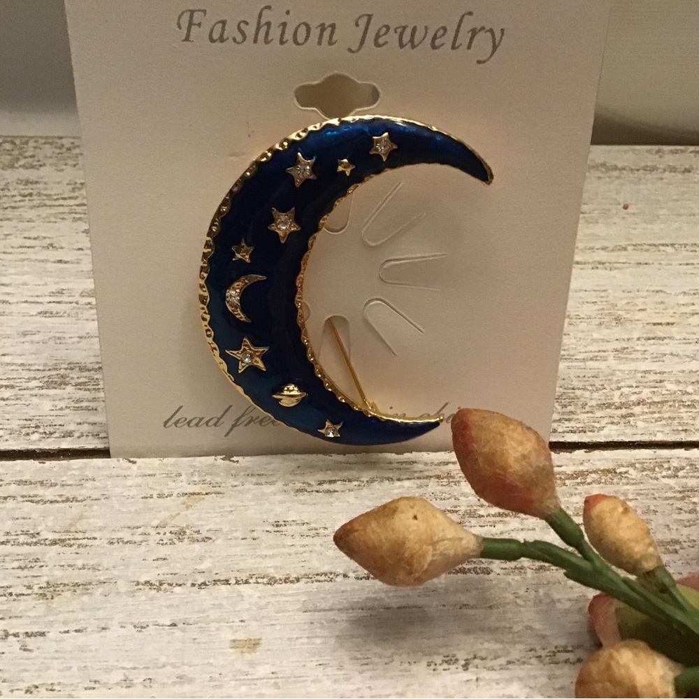 Moon Brooch